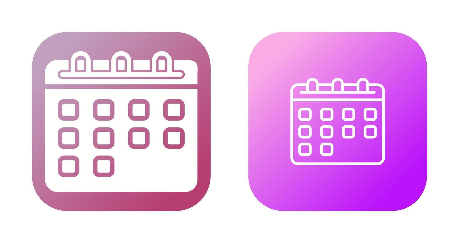 Calendar Vector Icon