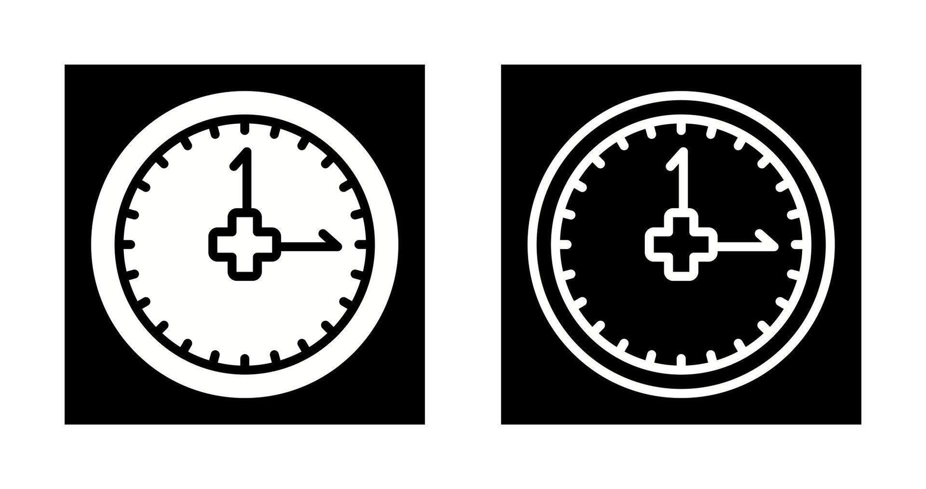Clock Vector Icon