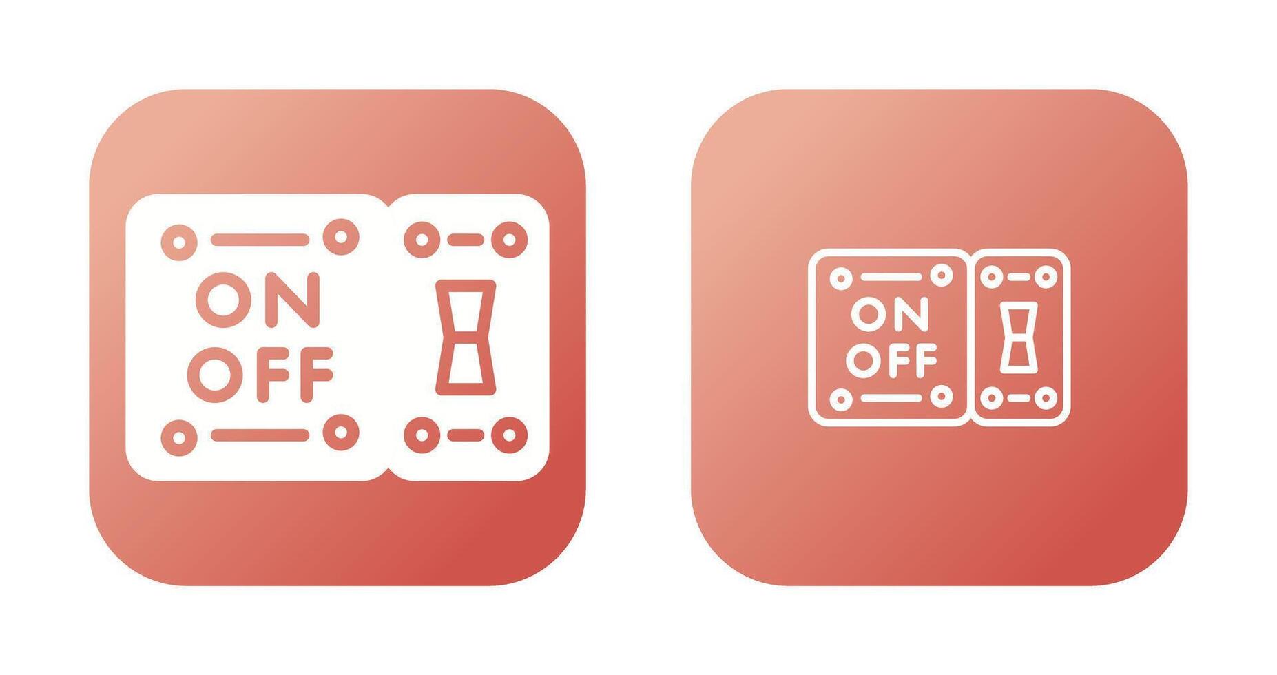 Light Switch Vector Icon
