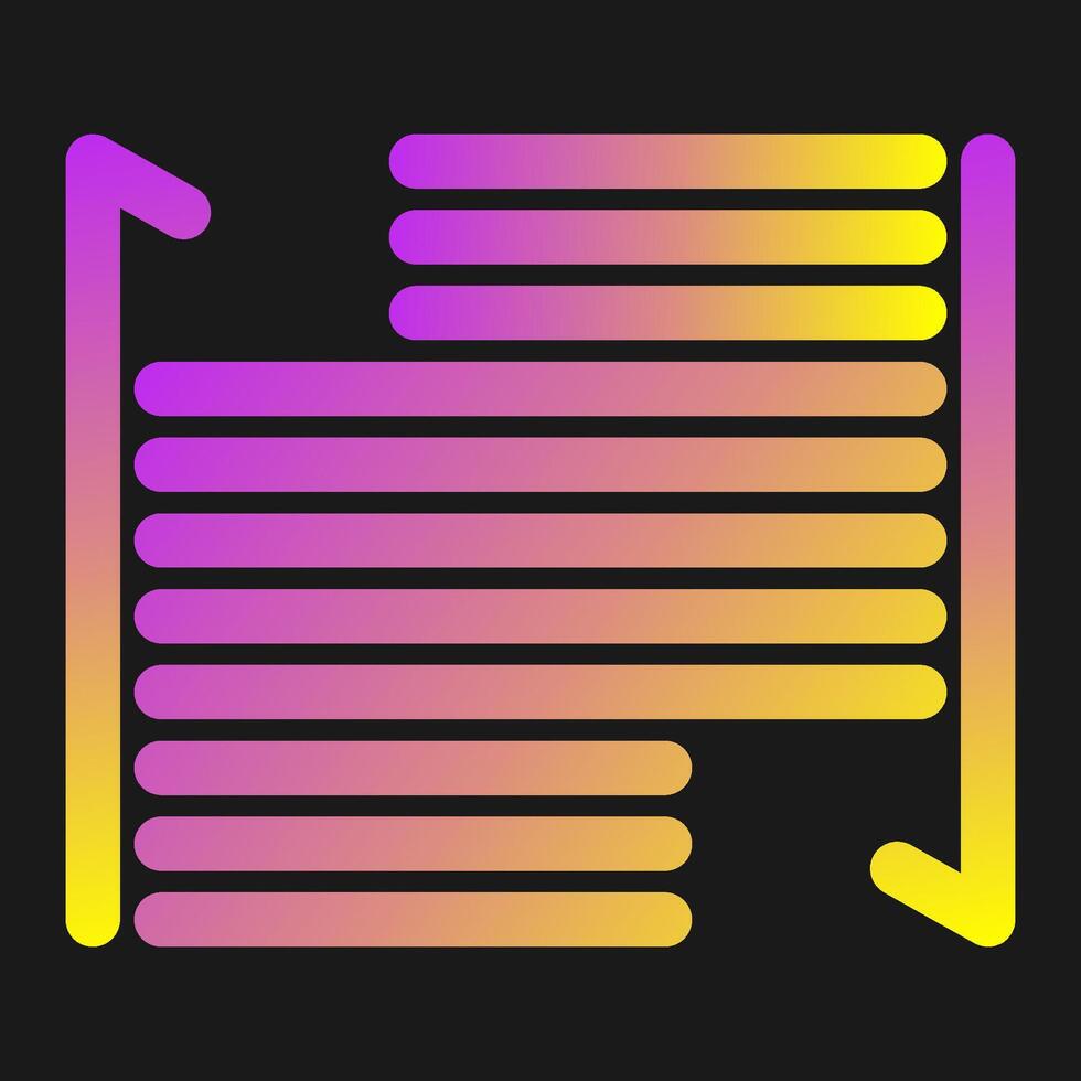 Indent Vector Icon