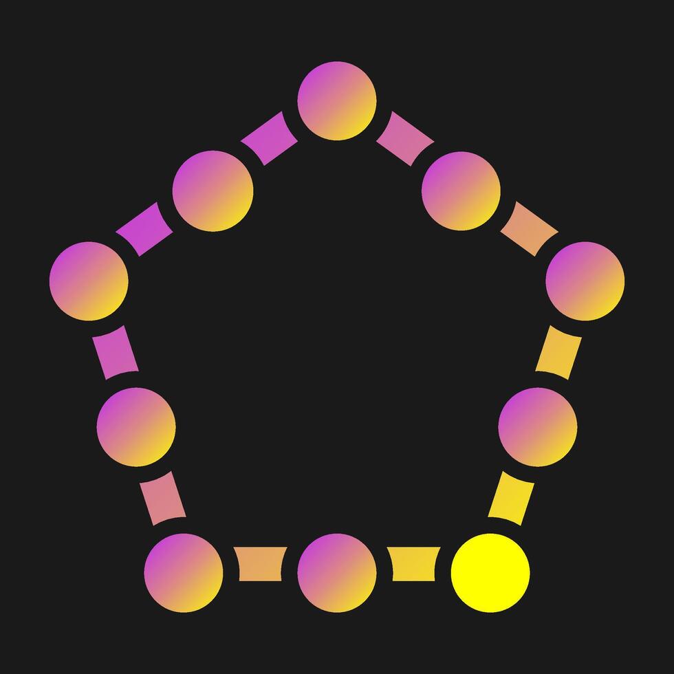 Hexagon Vector Icon