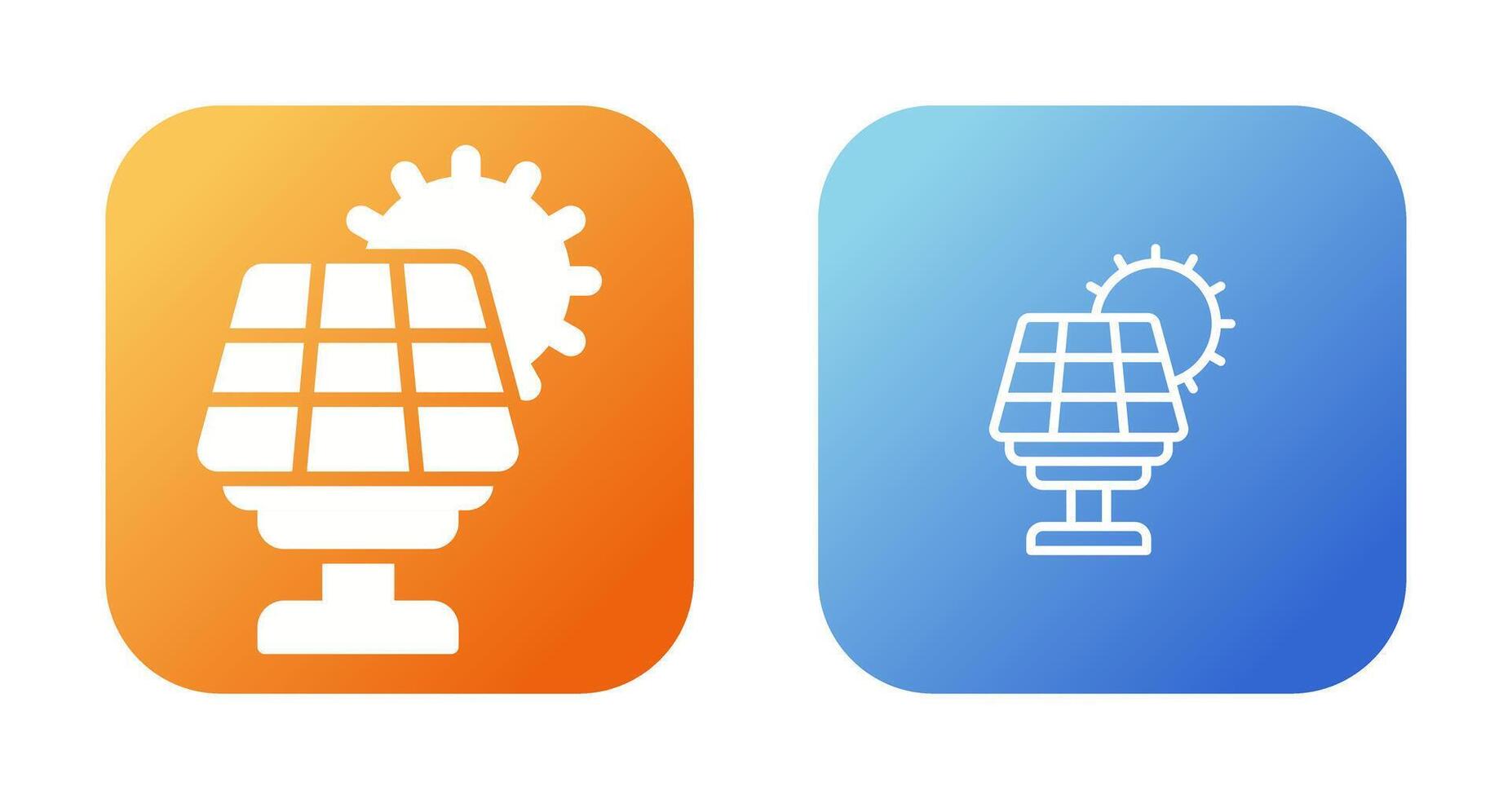 Solar Panel Vector Icon