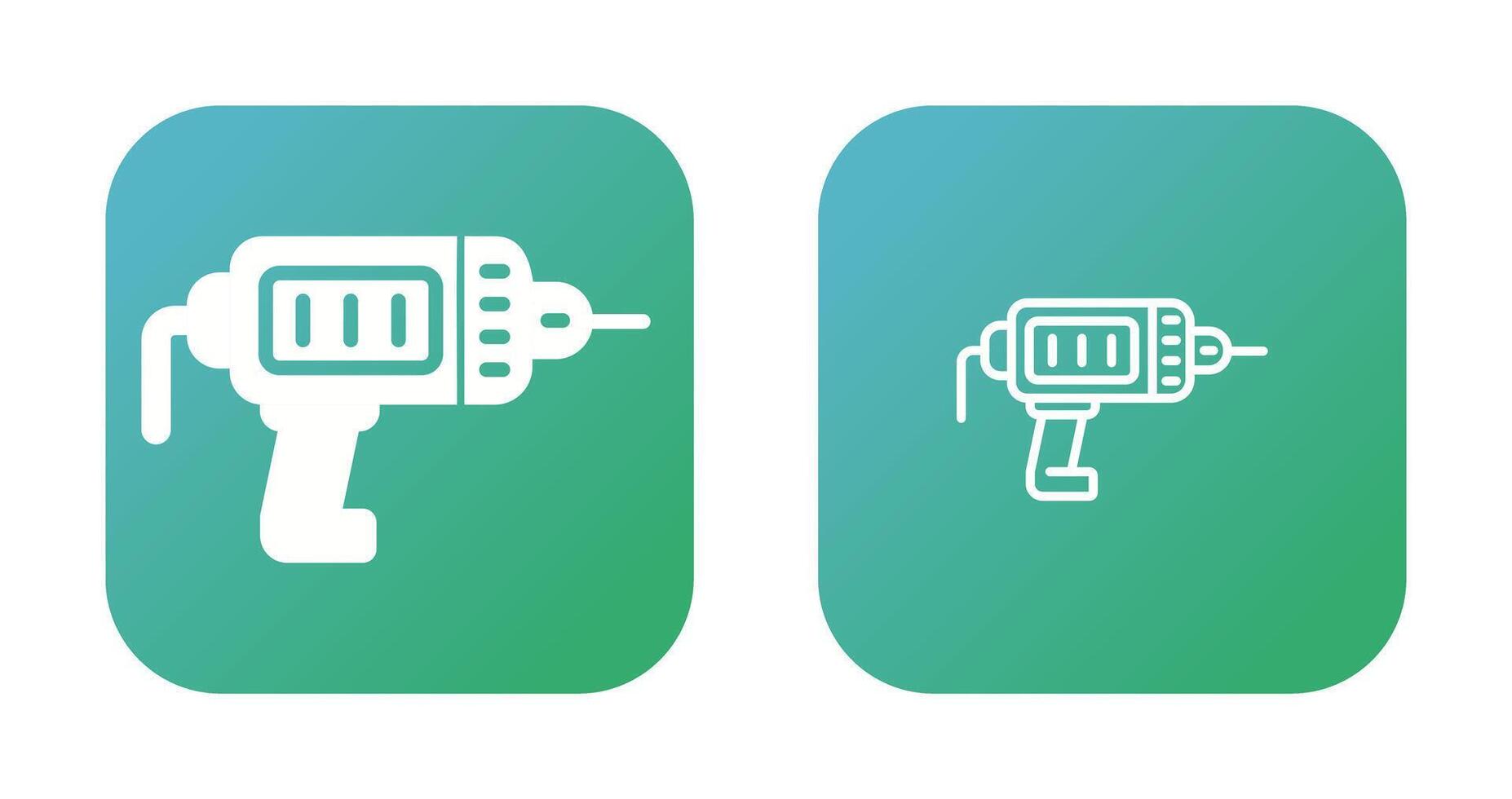 Electric Drill Vector Icon