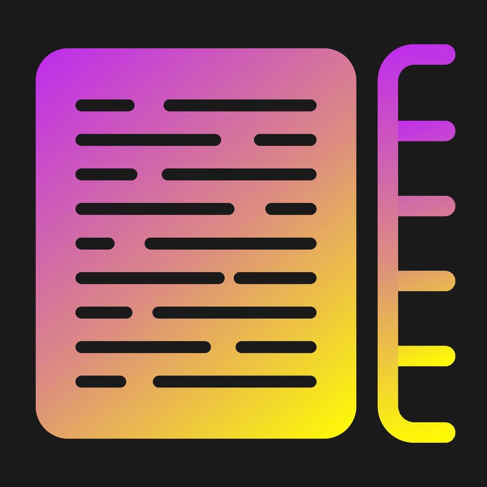 Document Indexing Vector Icon