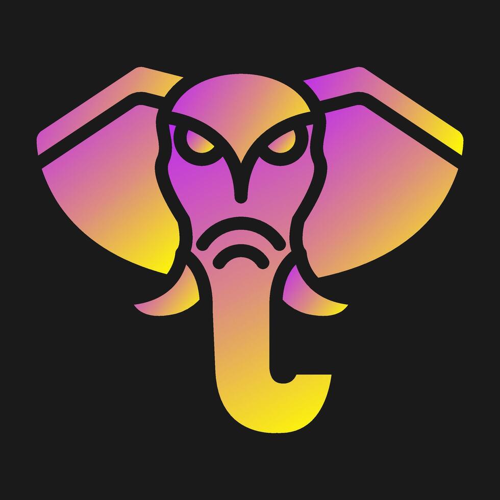 Elephant Vector Icon