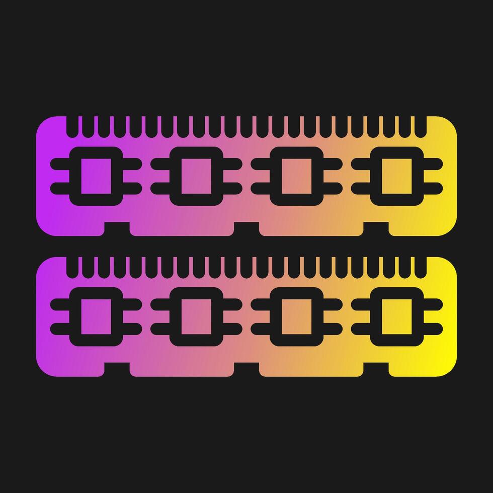 Ram Memory Vector Icon