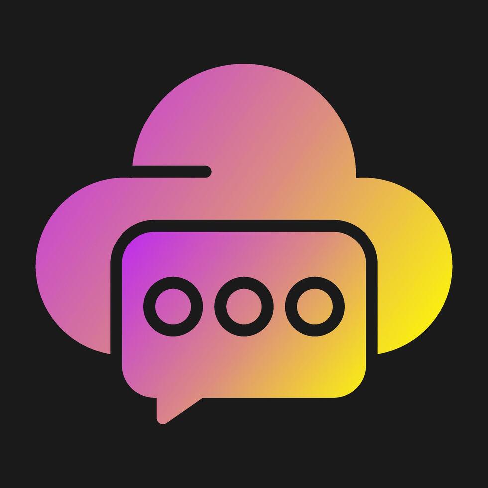 Forum Hosting Vector Icon