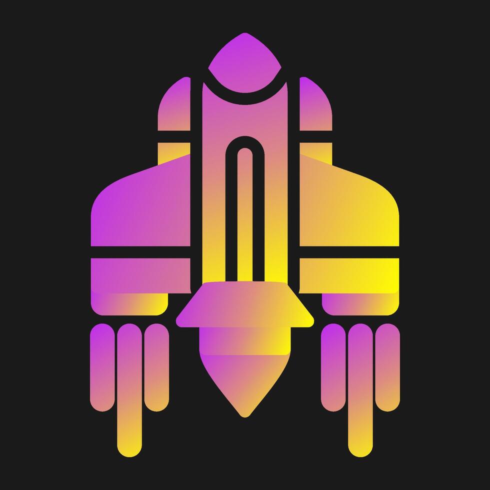 Spaceship Vector Icon