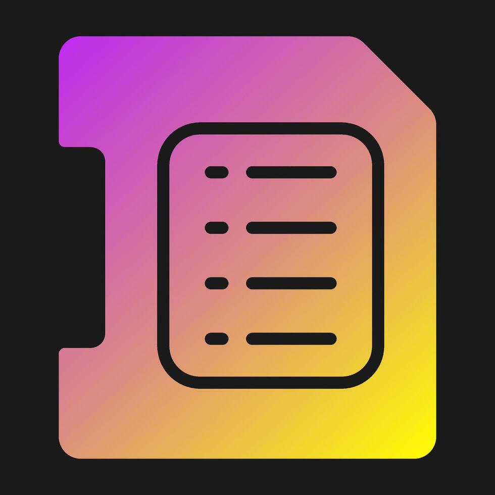 Sd Card Vector Icon