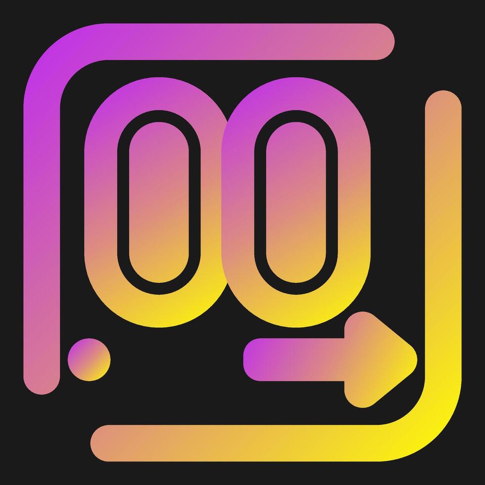 Decimal Vector Icon