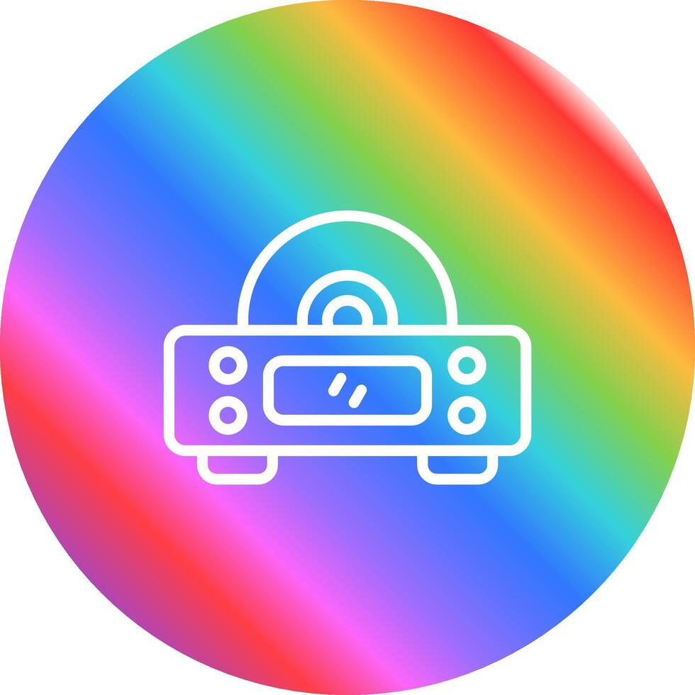 Cd Player Vector Icon