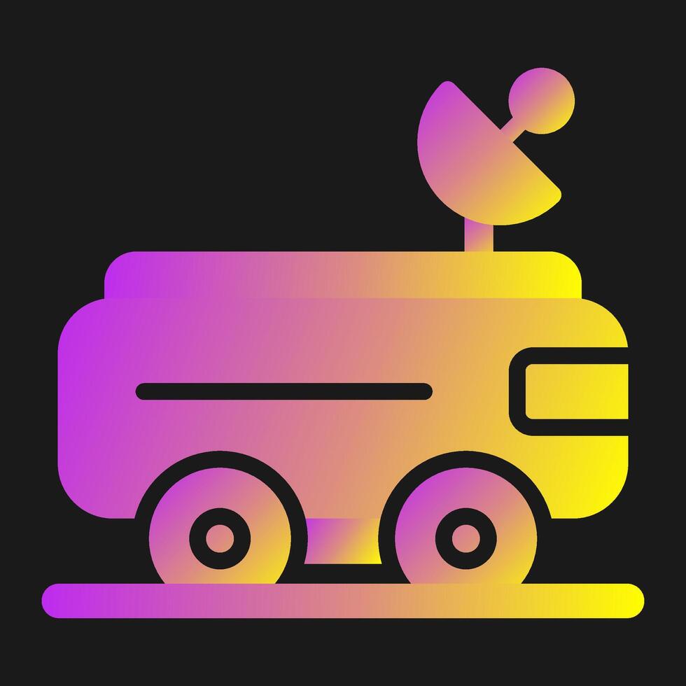 Mars Rover Vector Icon