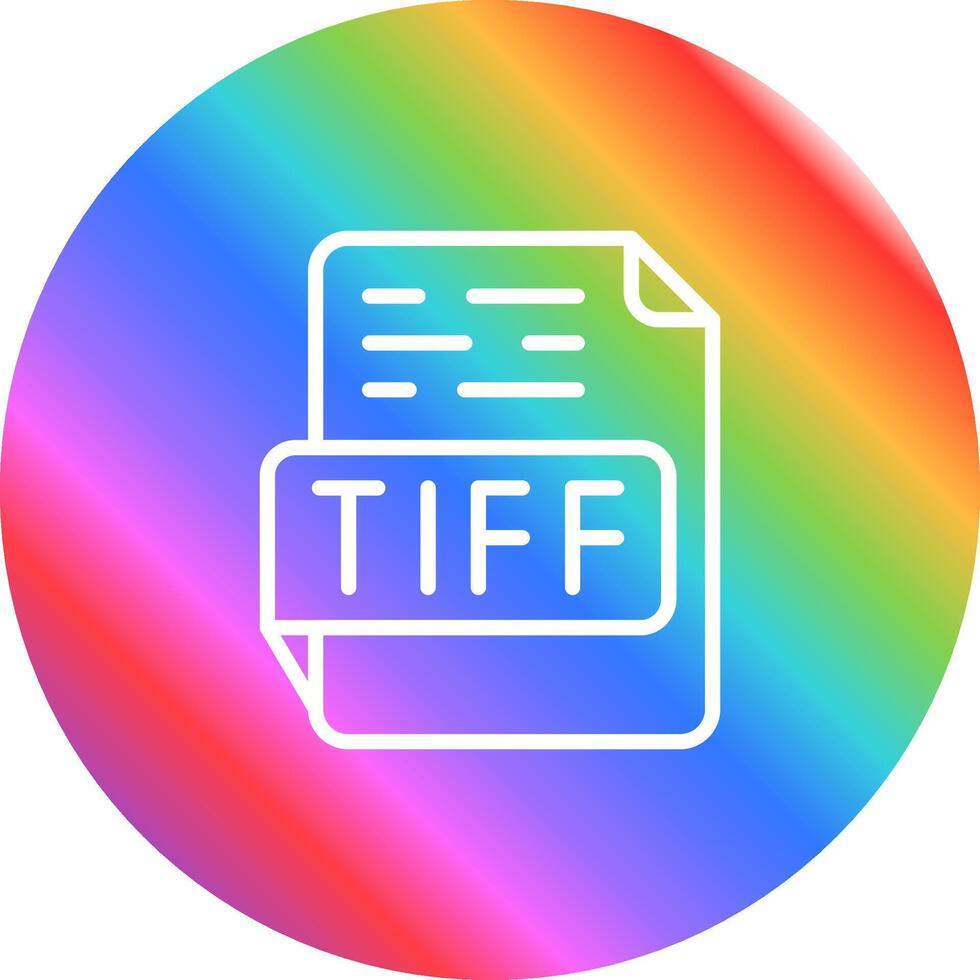 TIFF Vector Icon