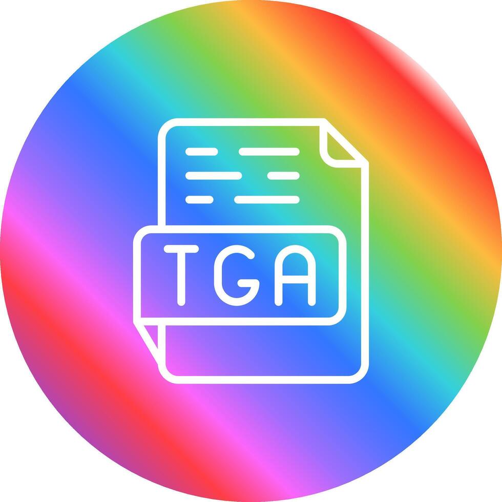 TGA Vector Icon
