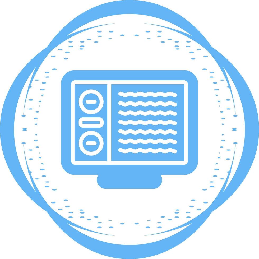 Desktop Computer Vector Icon