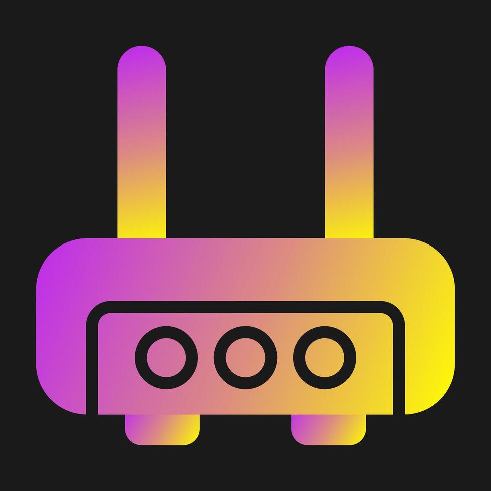 Router Vector Icon