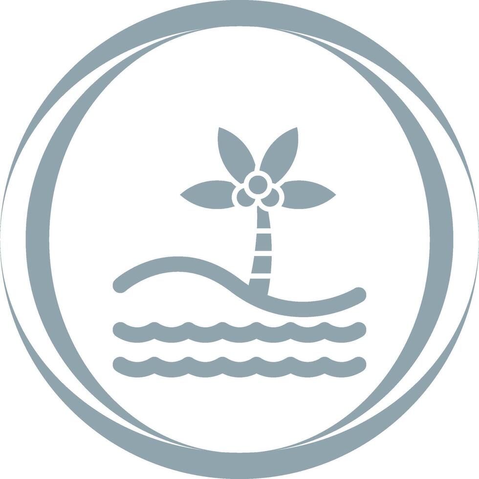 Island Vector Icon