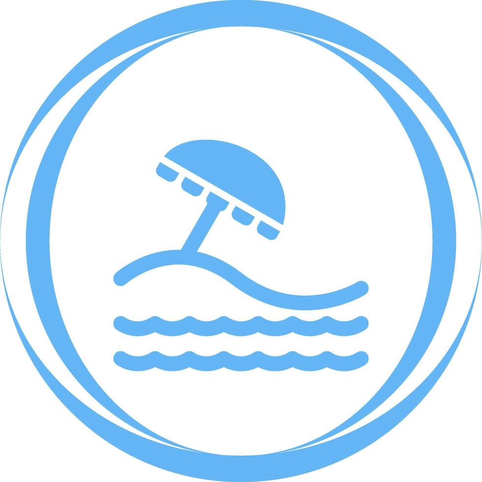 Beach Vector Icon