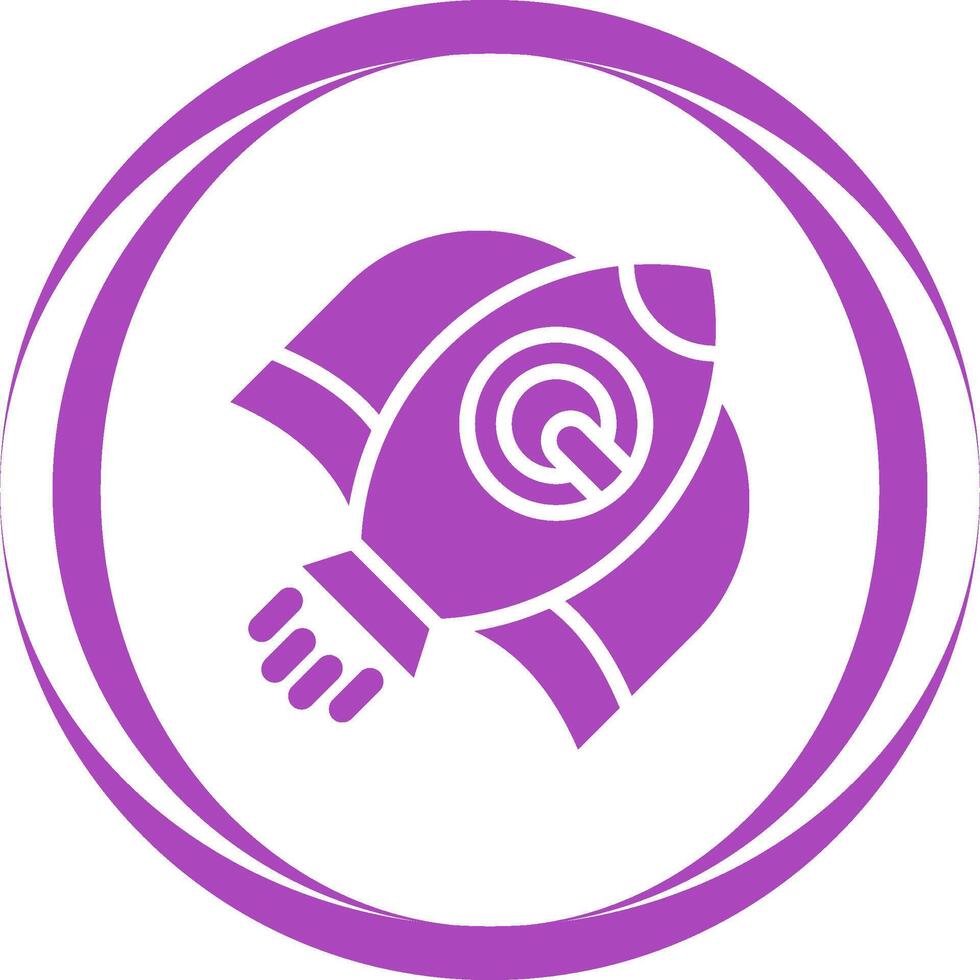 Rocket Ship Vector Icon