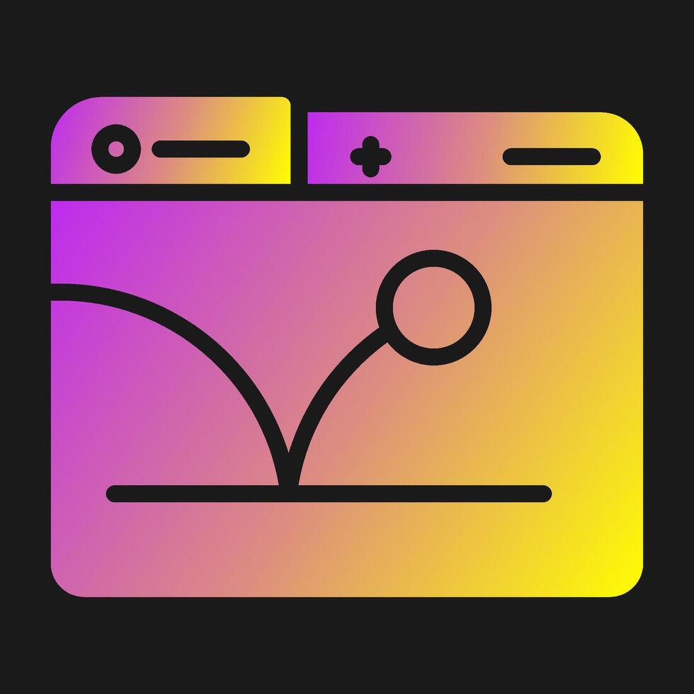 Bounce Rate Vector Icon