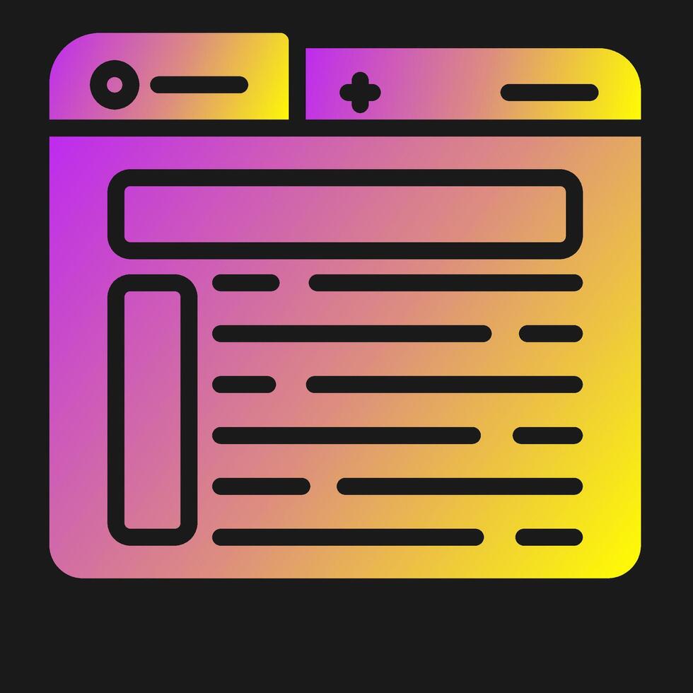 Layout Vector Icon