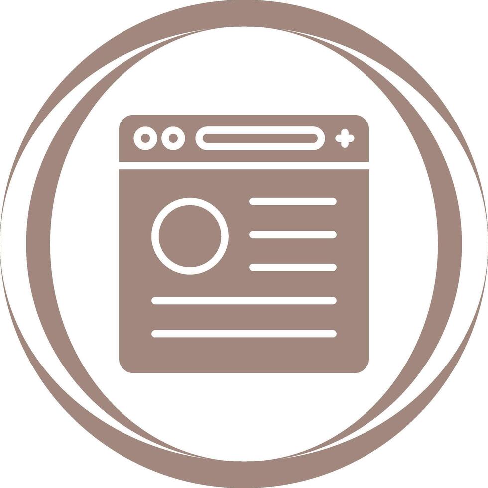 Browser Vector Icon