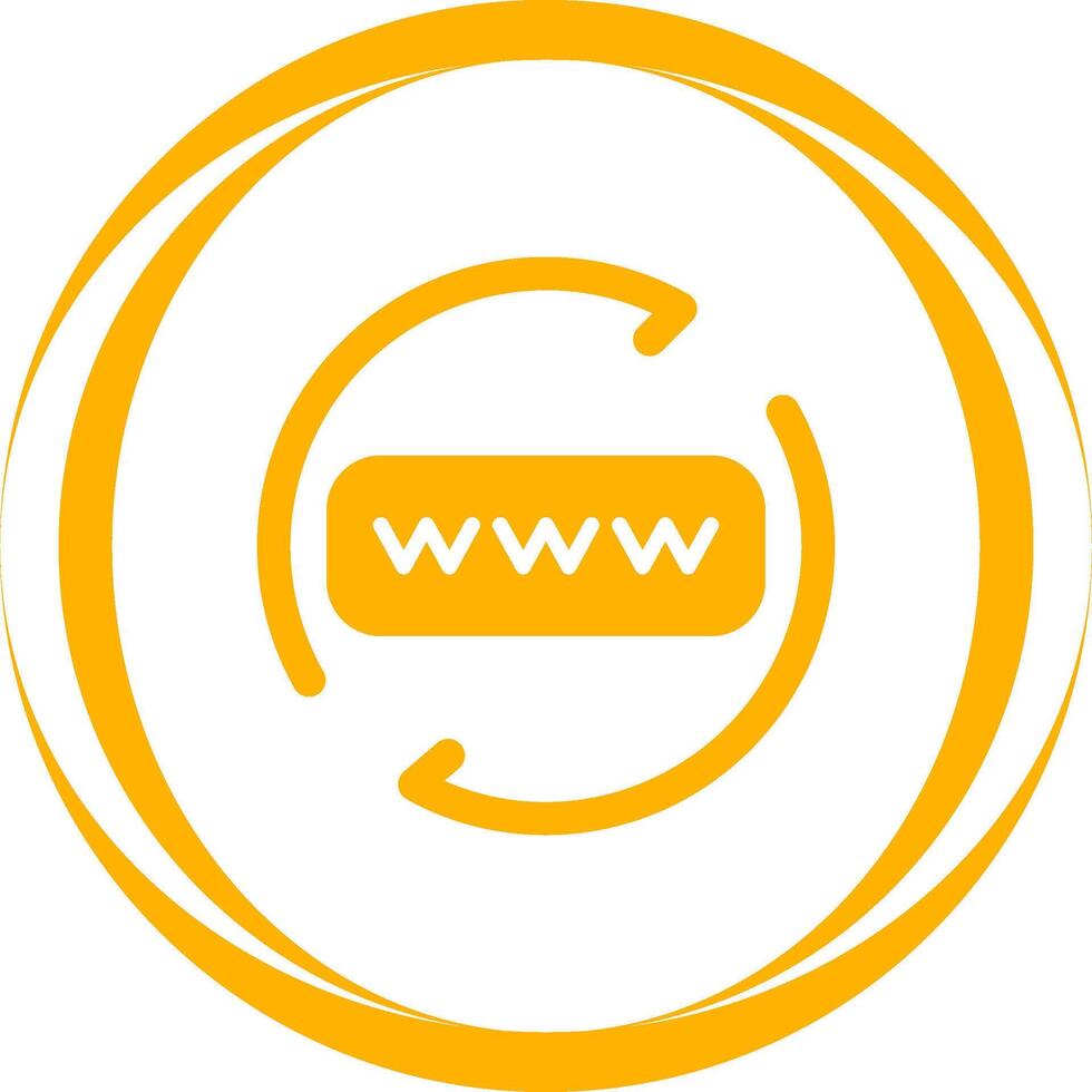 Domain Renewal Vector Icon