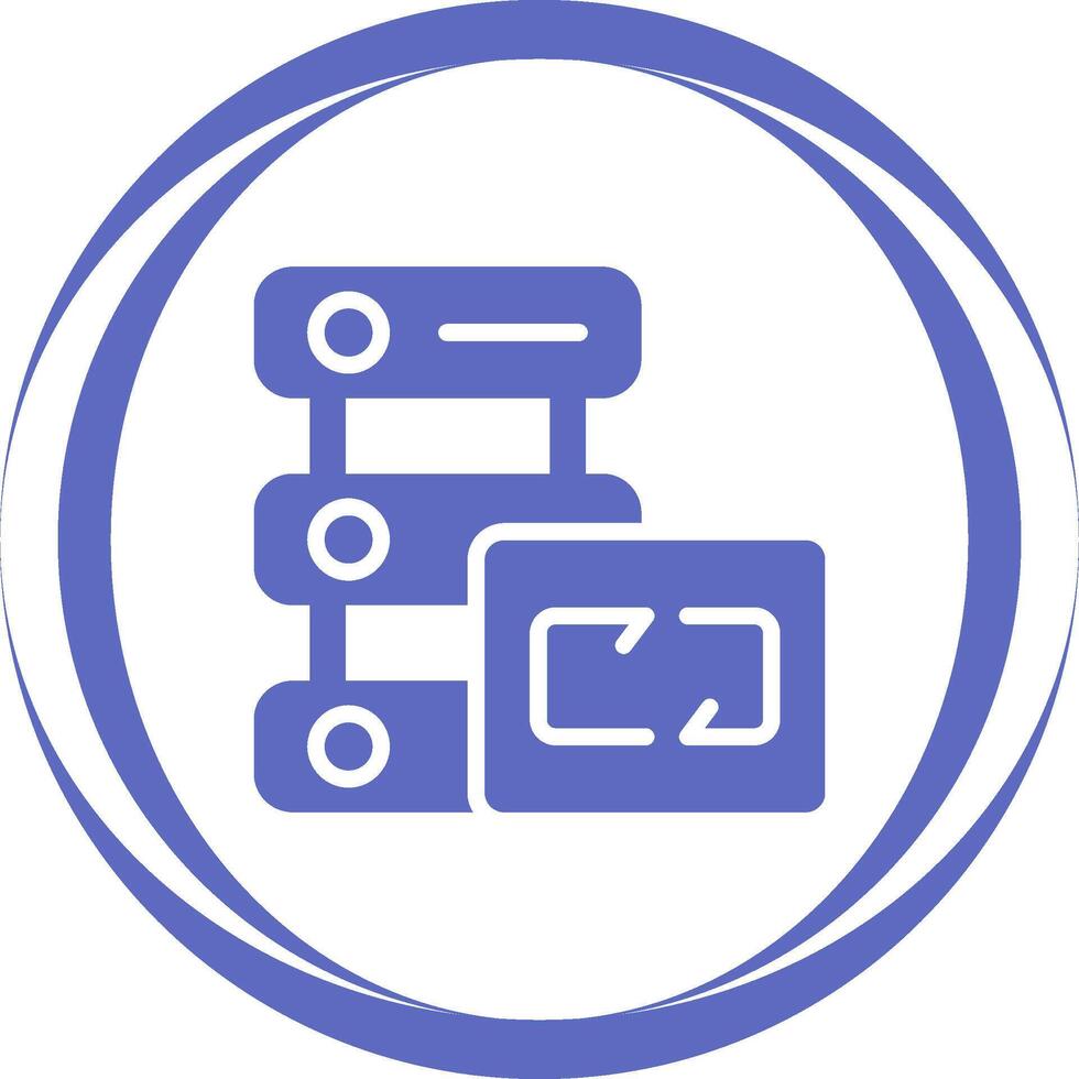 Website Backup Vector Icon