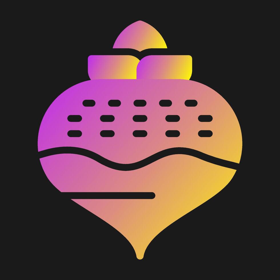 Turnip Vector Icon