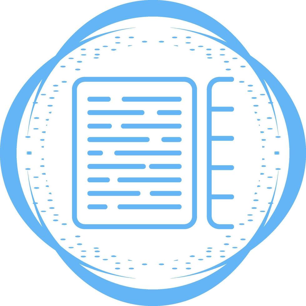 Document Indexing Vector Icon