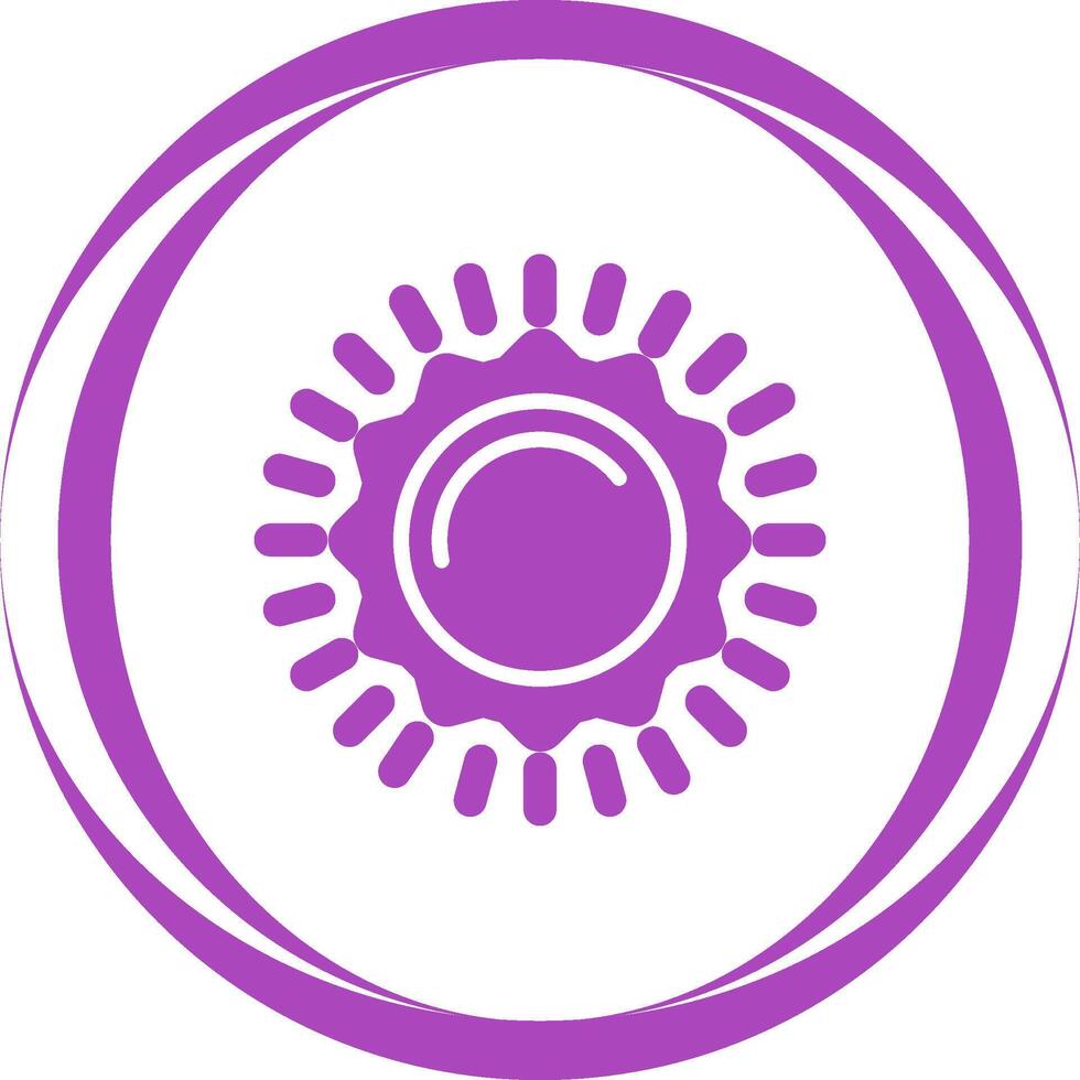 Sun Vector Icon