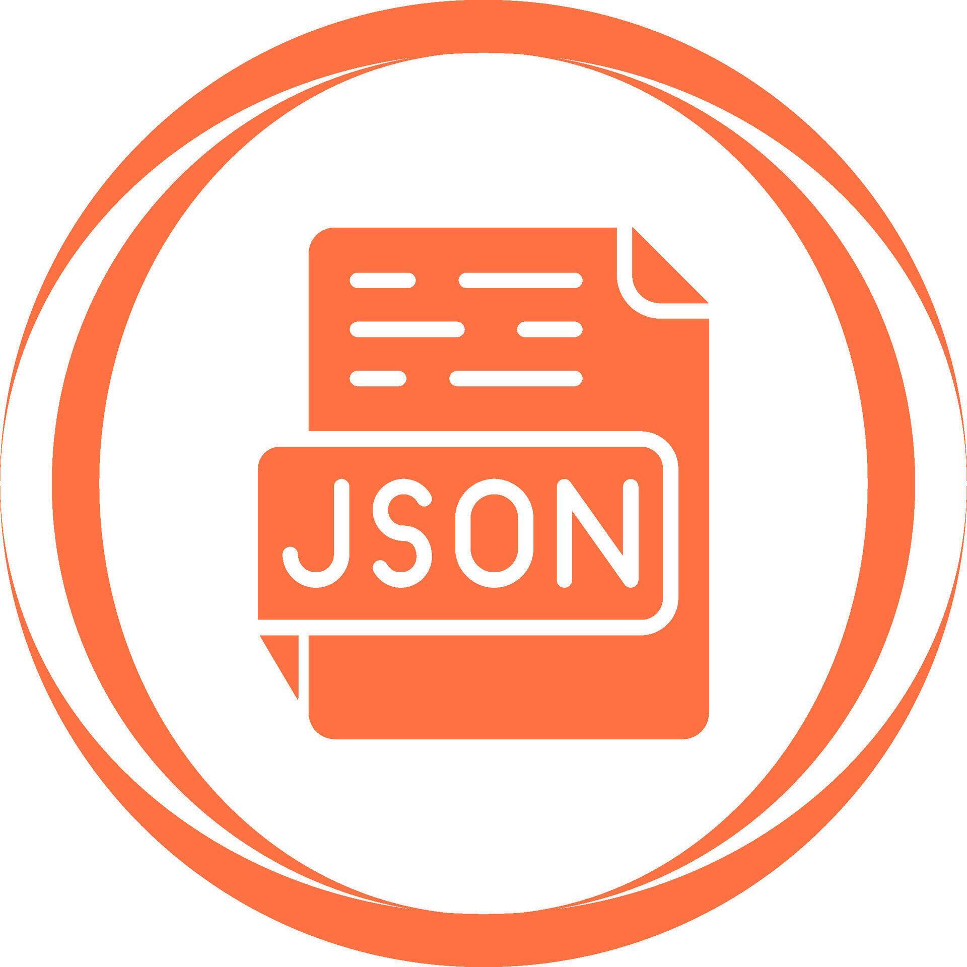 JSON Vector Icon 38553664 Vector Art at Vecteezy