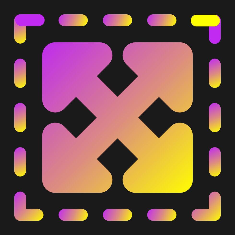 Enlarge Vector Icon