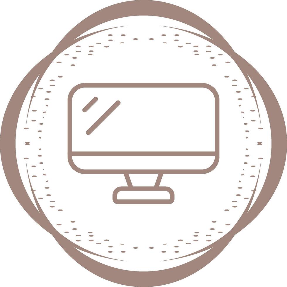 Monitor Vector Icon