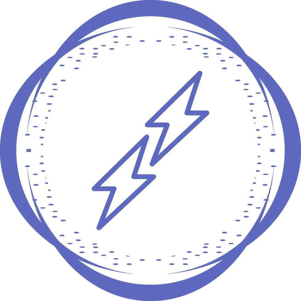 Lightning Vector Icon