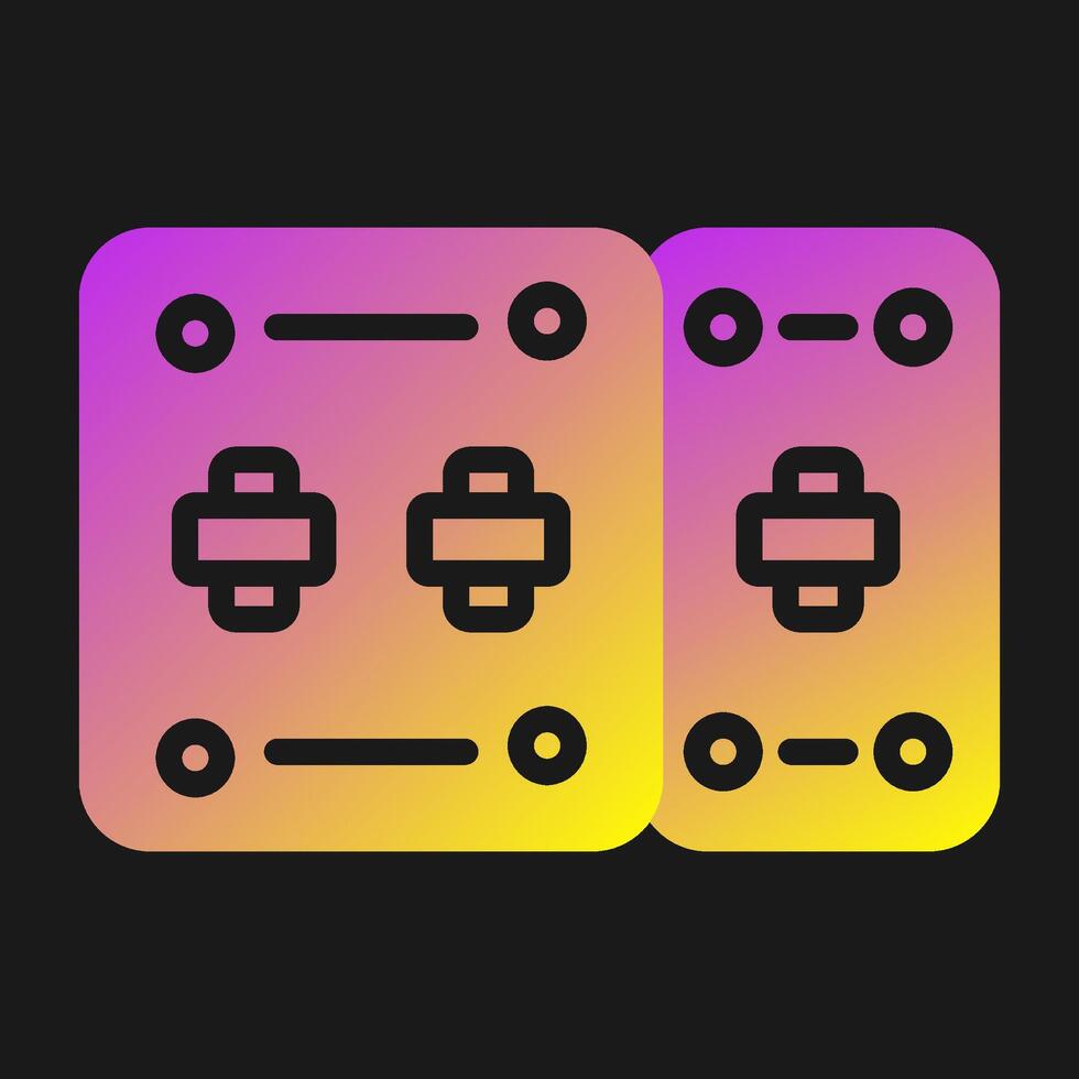 Circuit Breaker Vector Icon