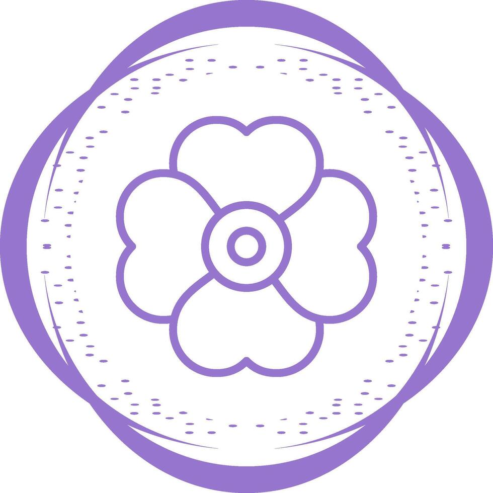 Cherry blossom Vector Icon