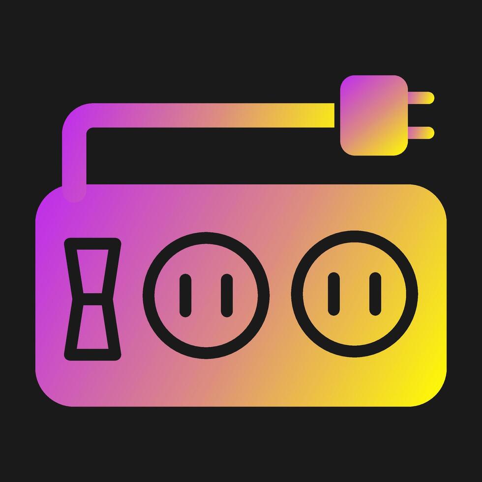 Power Strip Vector Icon