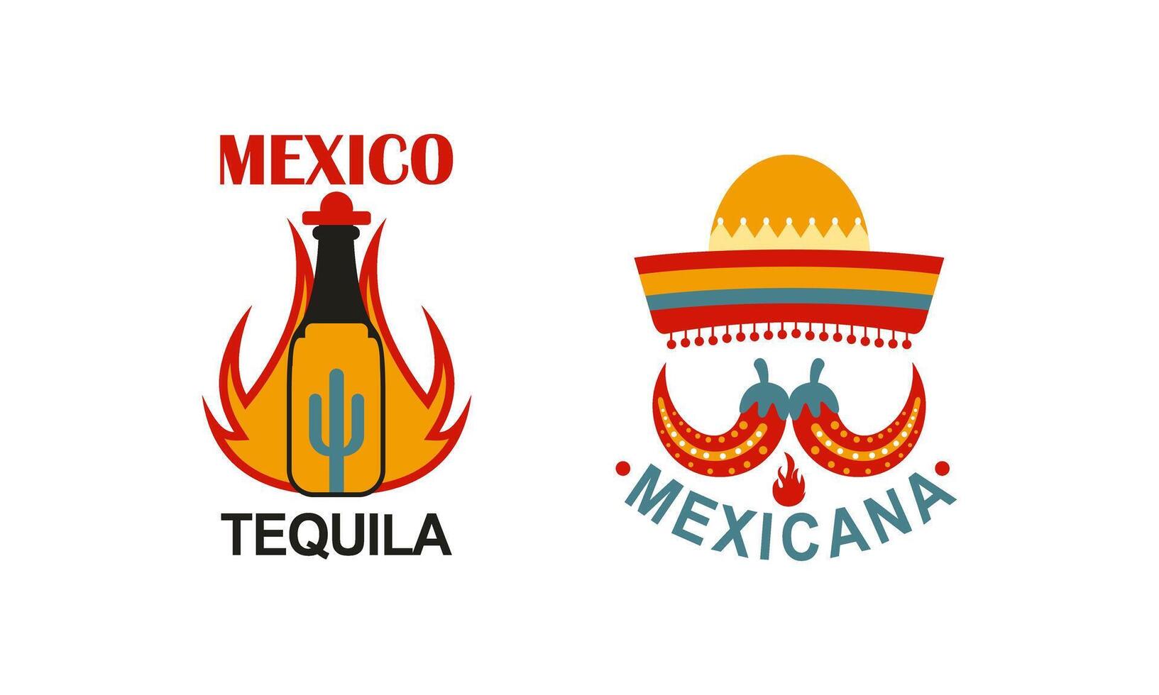 Cinco de Mayo celebration in Mexico. Mexican element collection vector