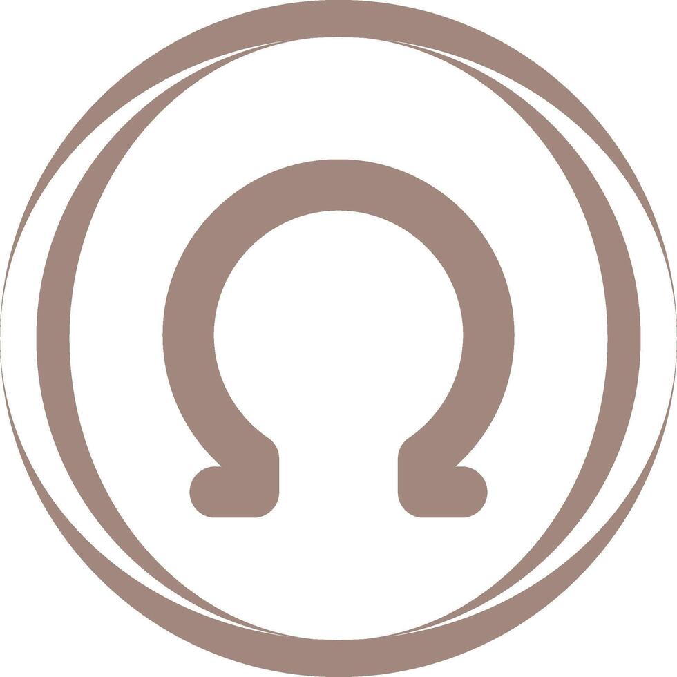 Omega Vector Icon