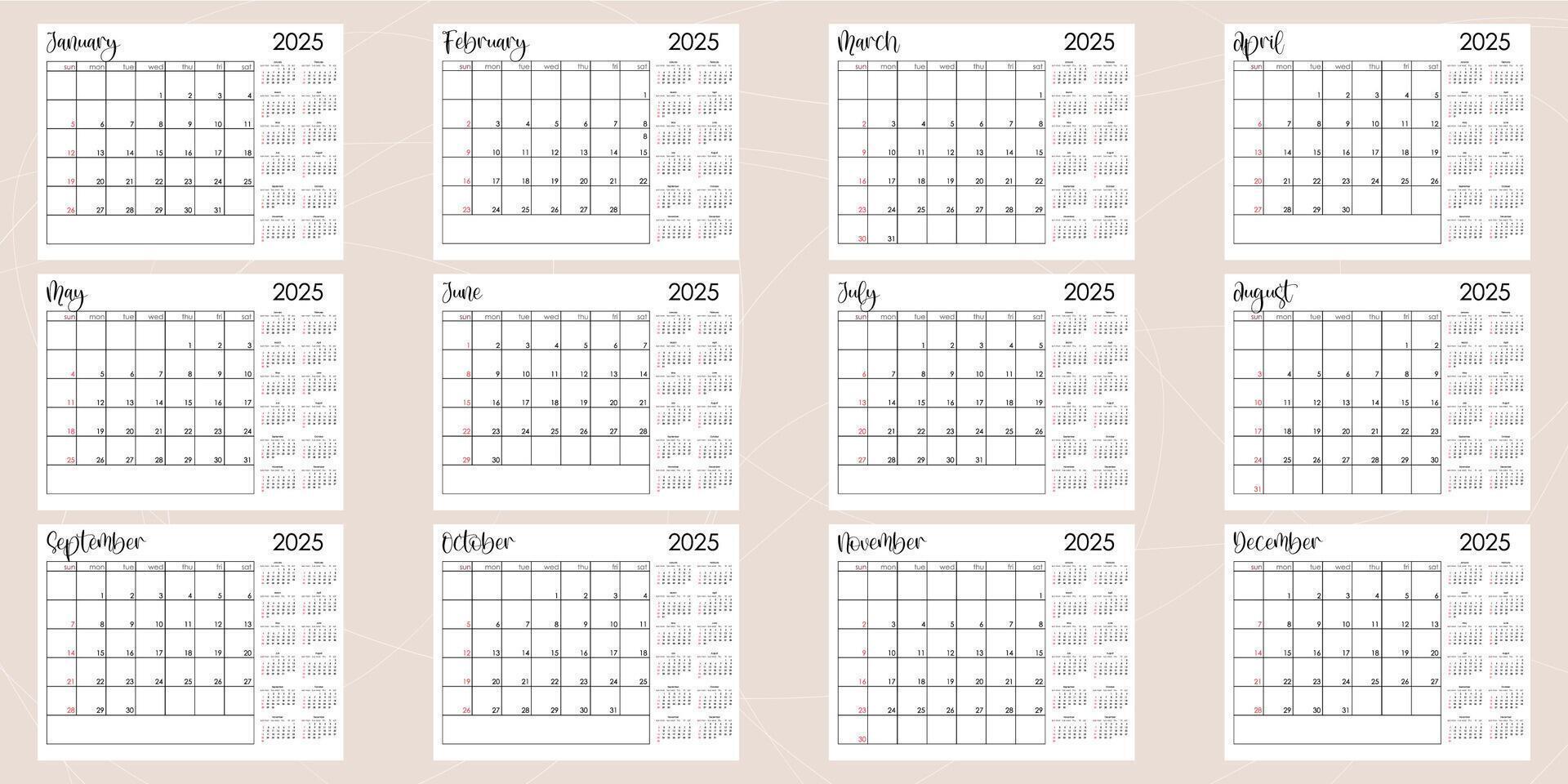 Page 5 bullet journal template vector art icons and graphics for
