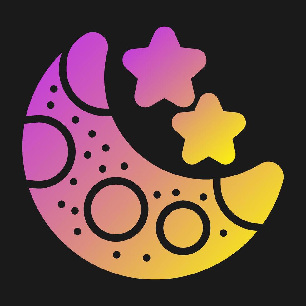 Moon Vector Icon