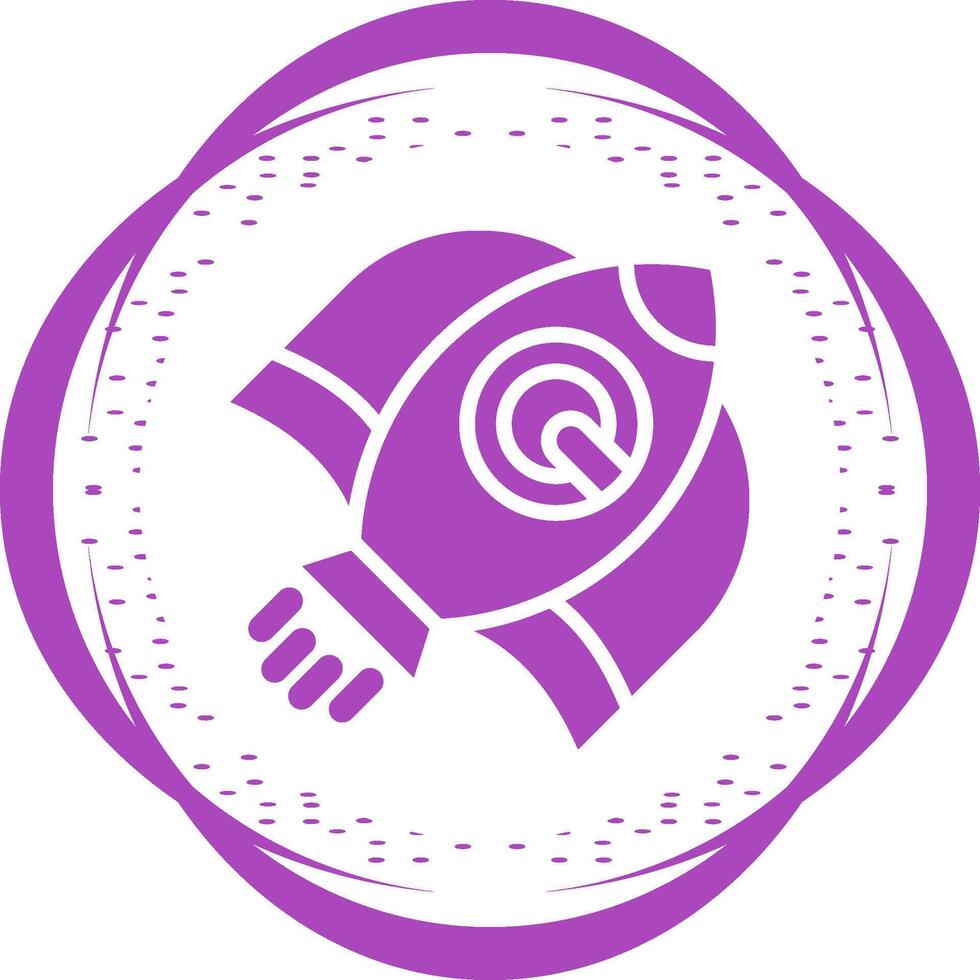 Rocket Ship Vector Icon