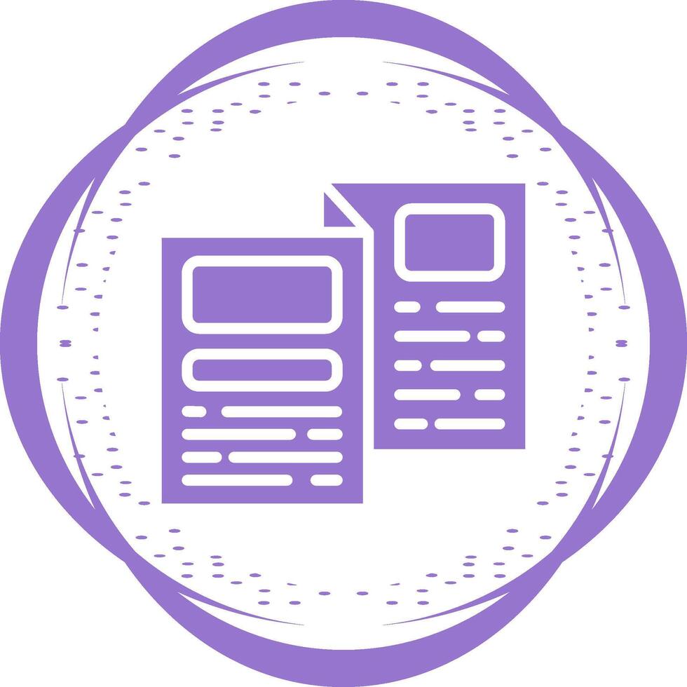 Brochure Vector Icon