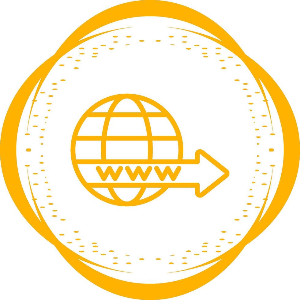 Domain Forwarding Vector Icon