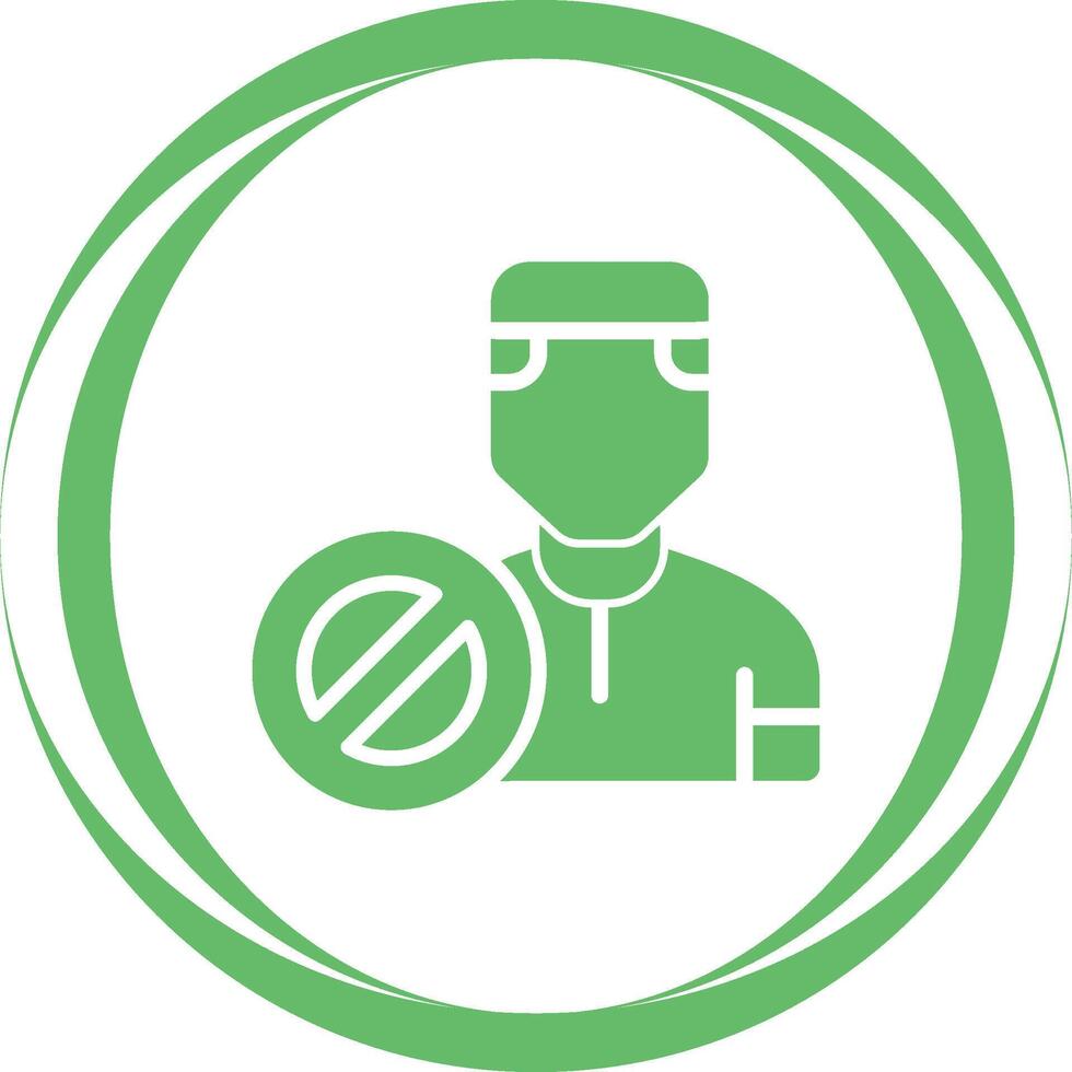 Block User Vector Icon