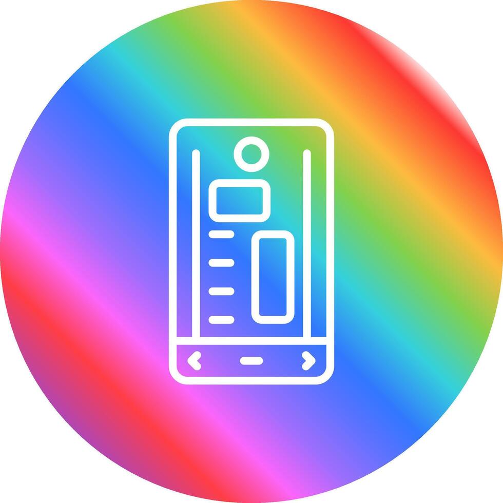 icono de vector de teléfono inteligente