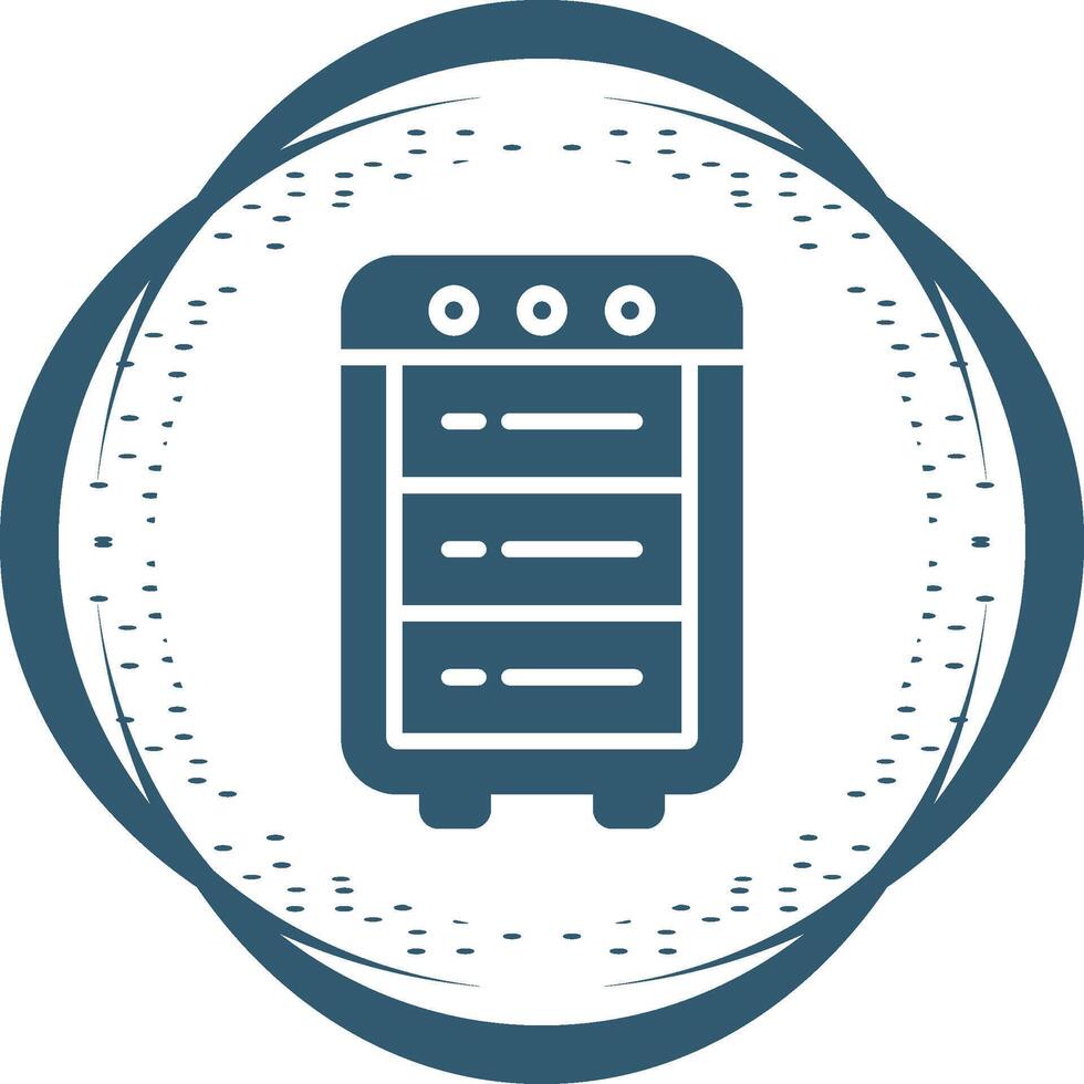 Server Rack Vector Icon