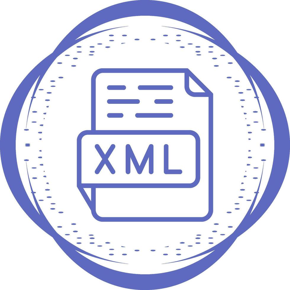 XML Vector Icon