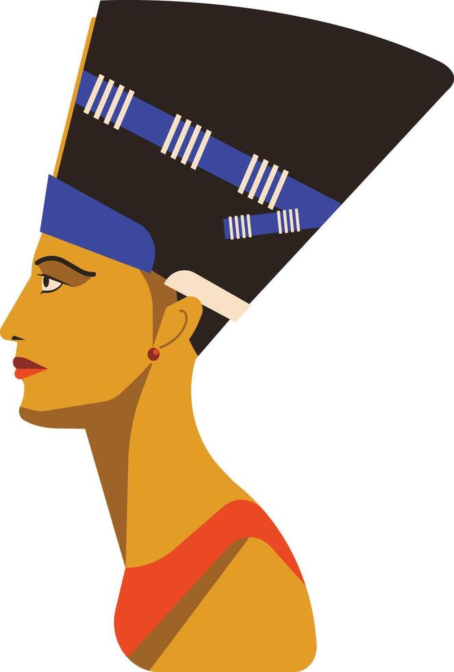 nefertiti vector diseño